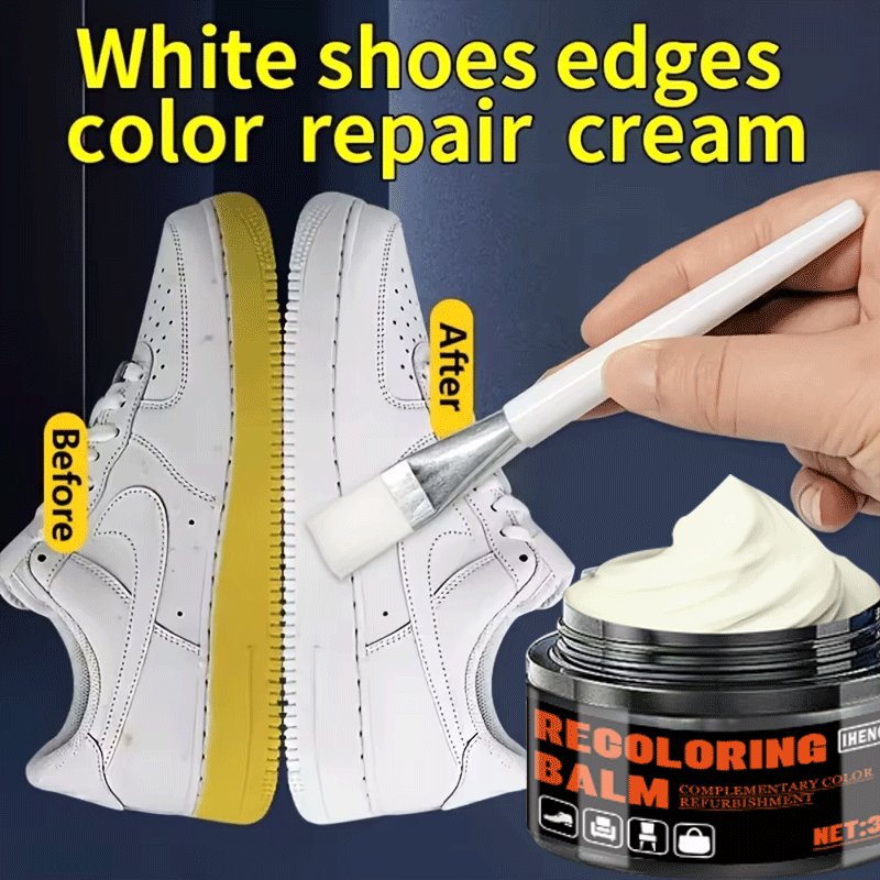 Sneaker Care Spray - 새로운 화이트 슈즈 엣지 복원제 35g