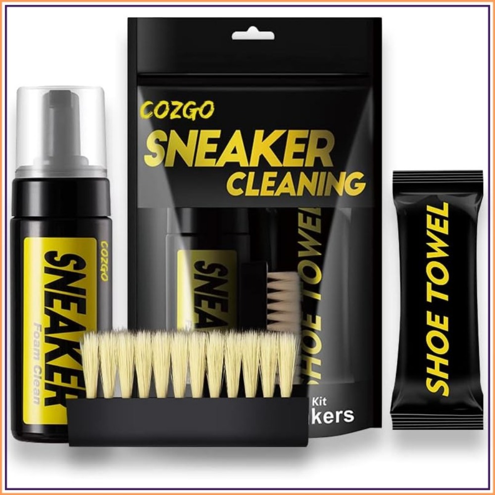 스니커즈용 신발 클리너 키트, 물 없이 사용하는 폼 클 - Shoe Brush 리뷰 및 가격
