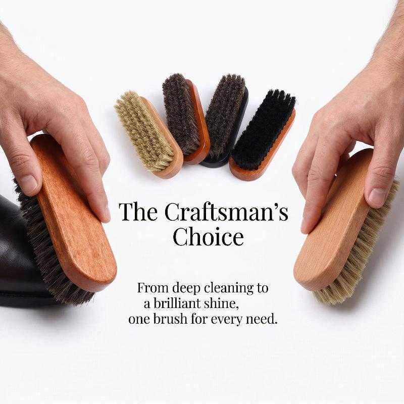 1PC 나무 신발 브러쉬 말털 가죽 신발을 위한 부드러 - Leather Shoe Polish 리뷰 및 가격