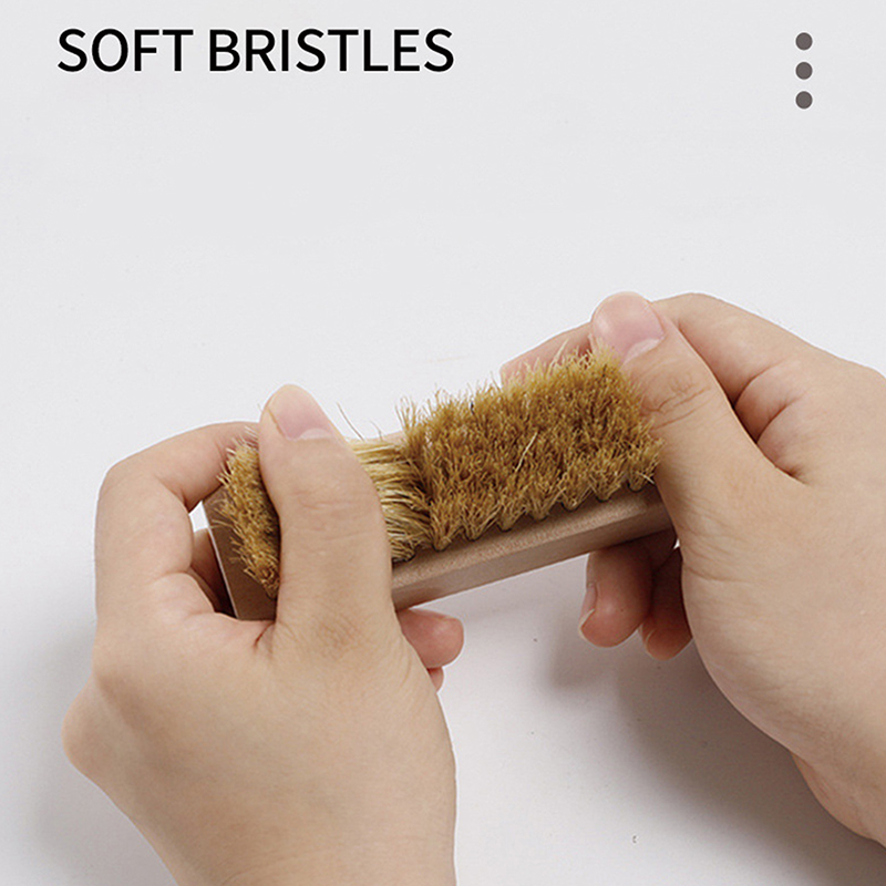유용한 나무 손잡이 신발 광택제 브러시, 플라스틱 털, - Shoe Cleaning Brush 리뷰 및 가격
