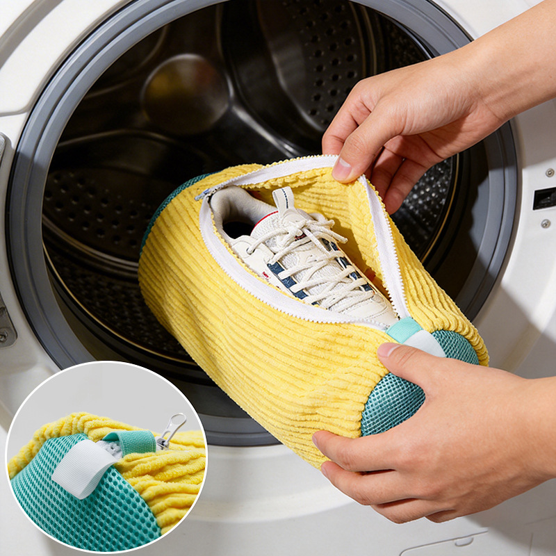 부드러운 솔이 달린 세탁기용 신발 세탁망, 변형 방지  - Shoe Cleaning Brush 리뷰 및 가격