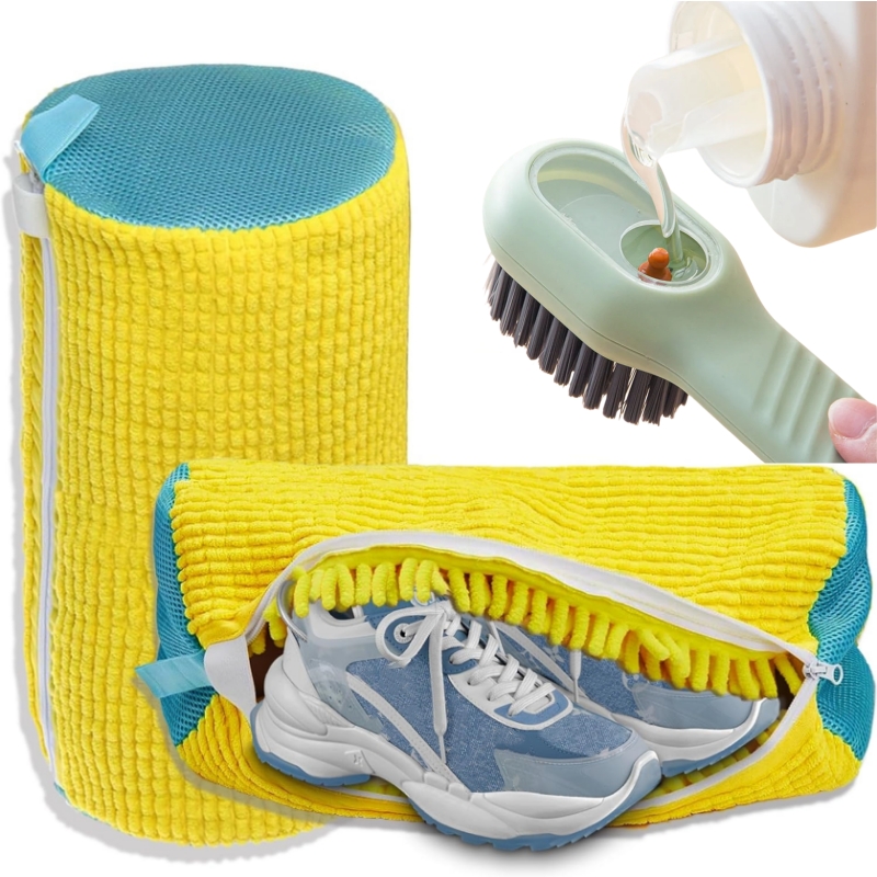 1/2/4개입 신발 세탁기용 가방, 액체 세제용 신발  - Shoe Cleaning Brush 리뷰 및 가격